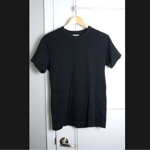 Buck Mason Field Spec T-Shirt Men Black Heavy Cotton Short Sleeve Rugged - XS